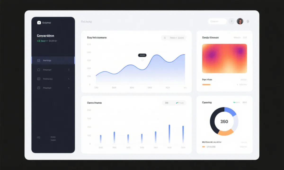 趋势与热力图示意